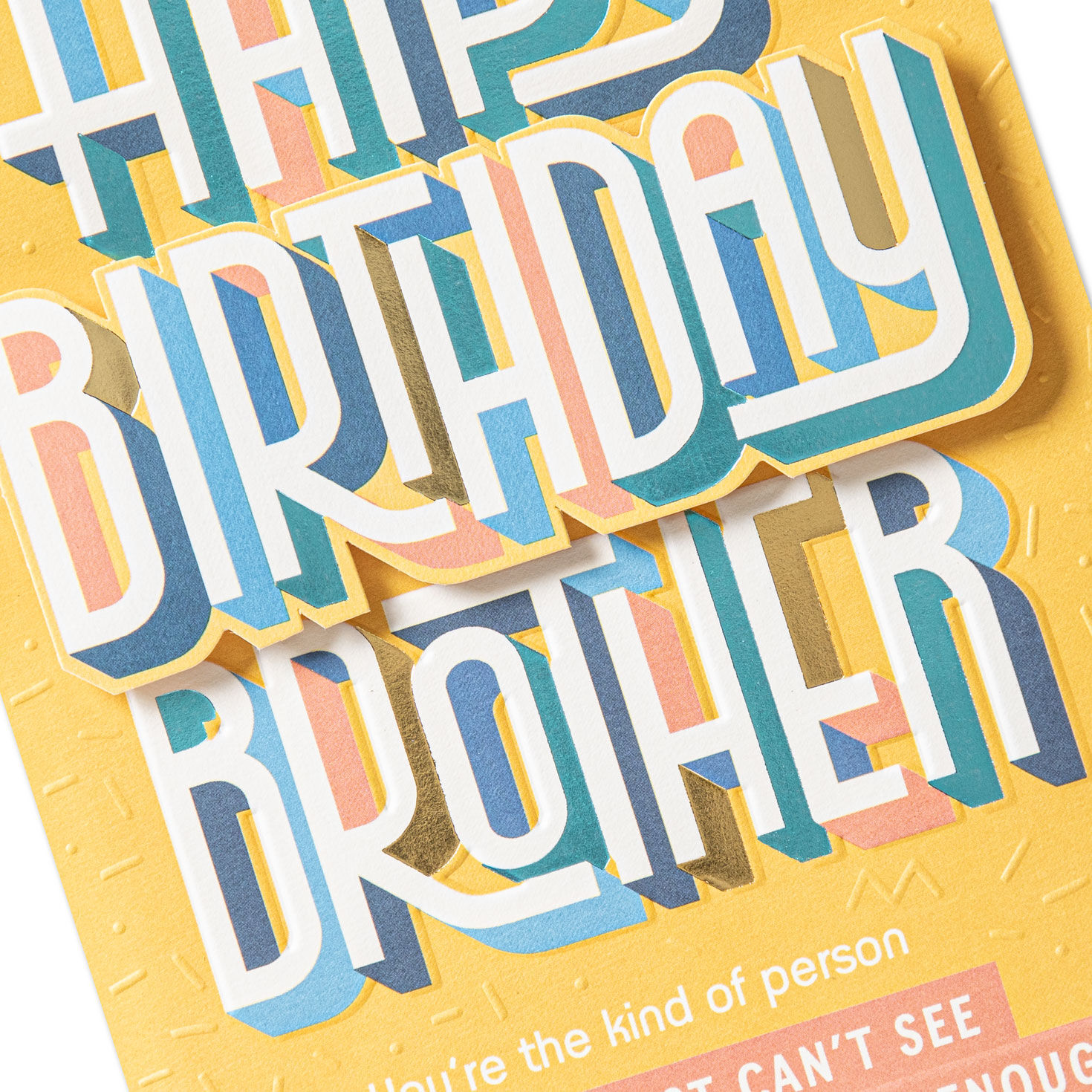 Lucky to Have You as My Brother Birthday Card for only USD 6.59 | Hallmark