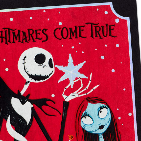 Disney Tim Burton's The Nightmare Before Christmas Believe Christmas Card, , large image number 4