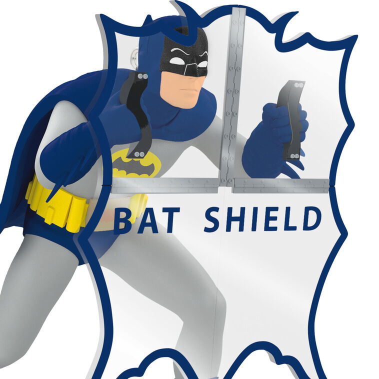 Batman With Bat-Shield Keepsake Ornament closeup view image number 5