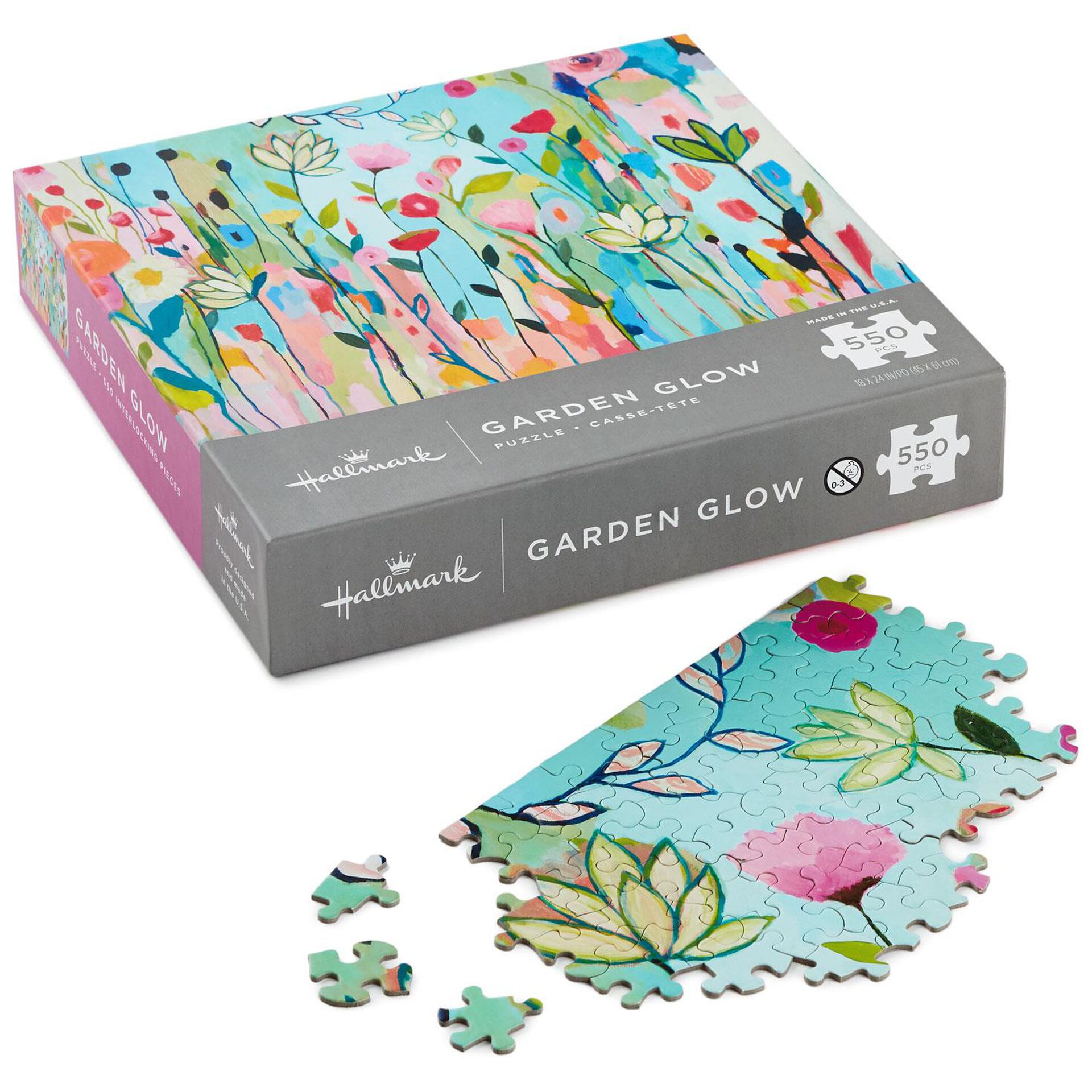 Garden Glow 550Piece Puzzle Puzzles & Games Hallmark