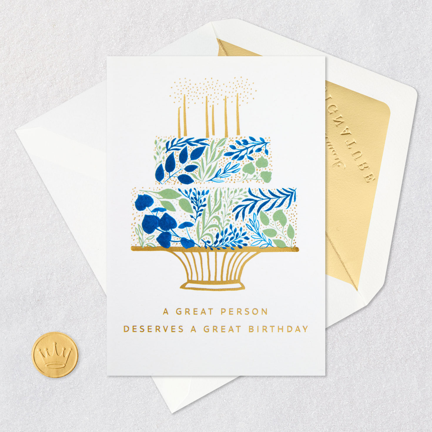 You Deserve a Great Day Birthday Card - Greeting Cards | Hallmark