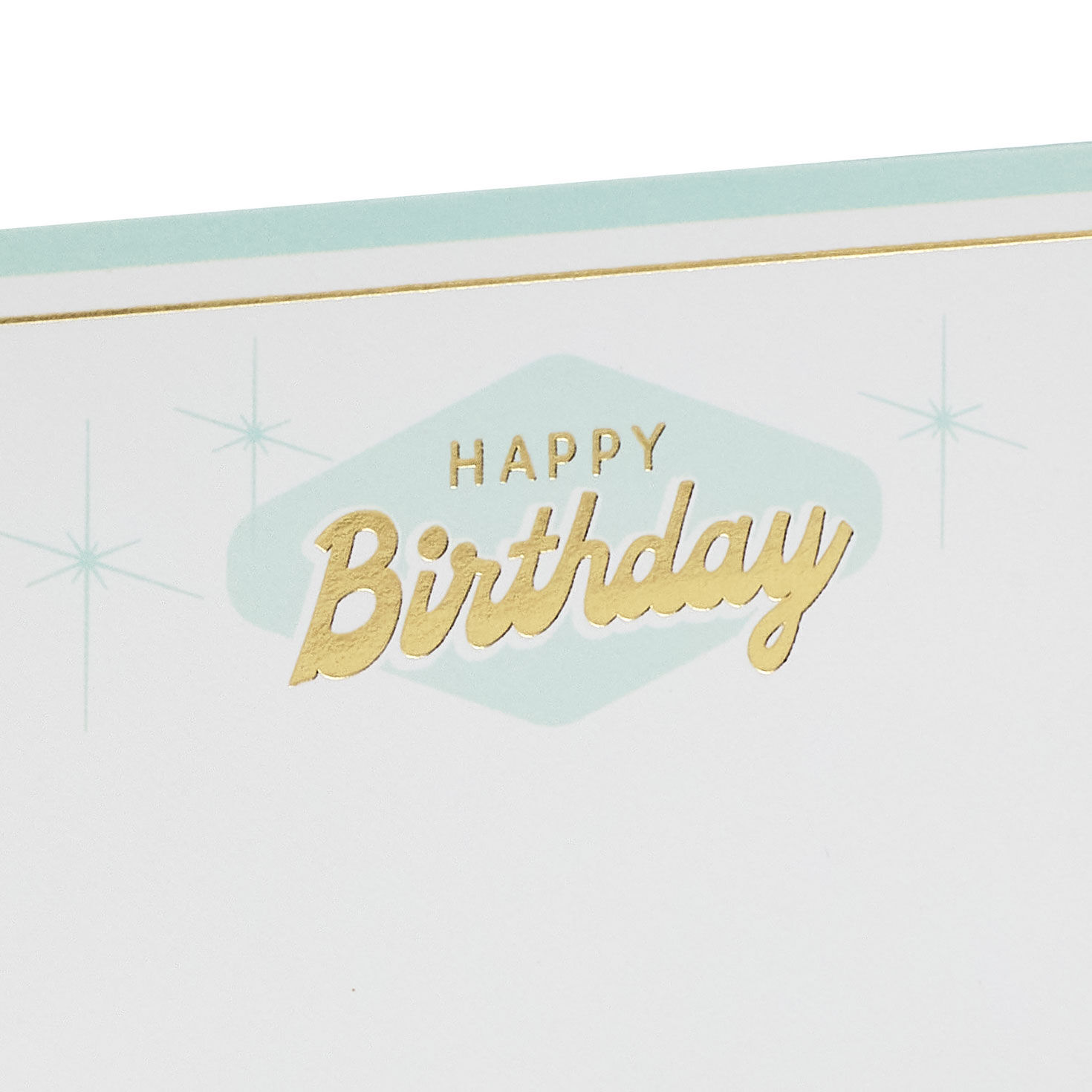 Retro Record Player Pop-Up Birthday Card with Music Sentiment image number 3
