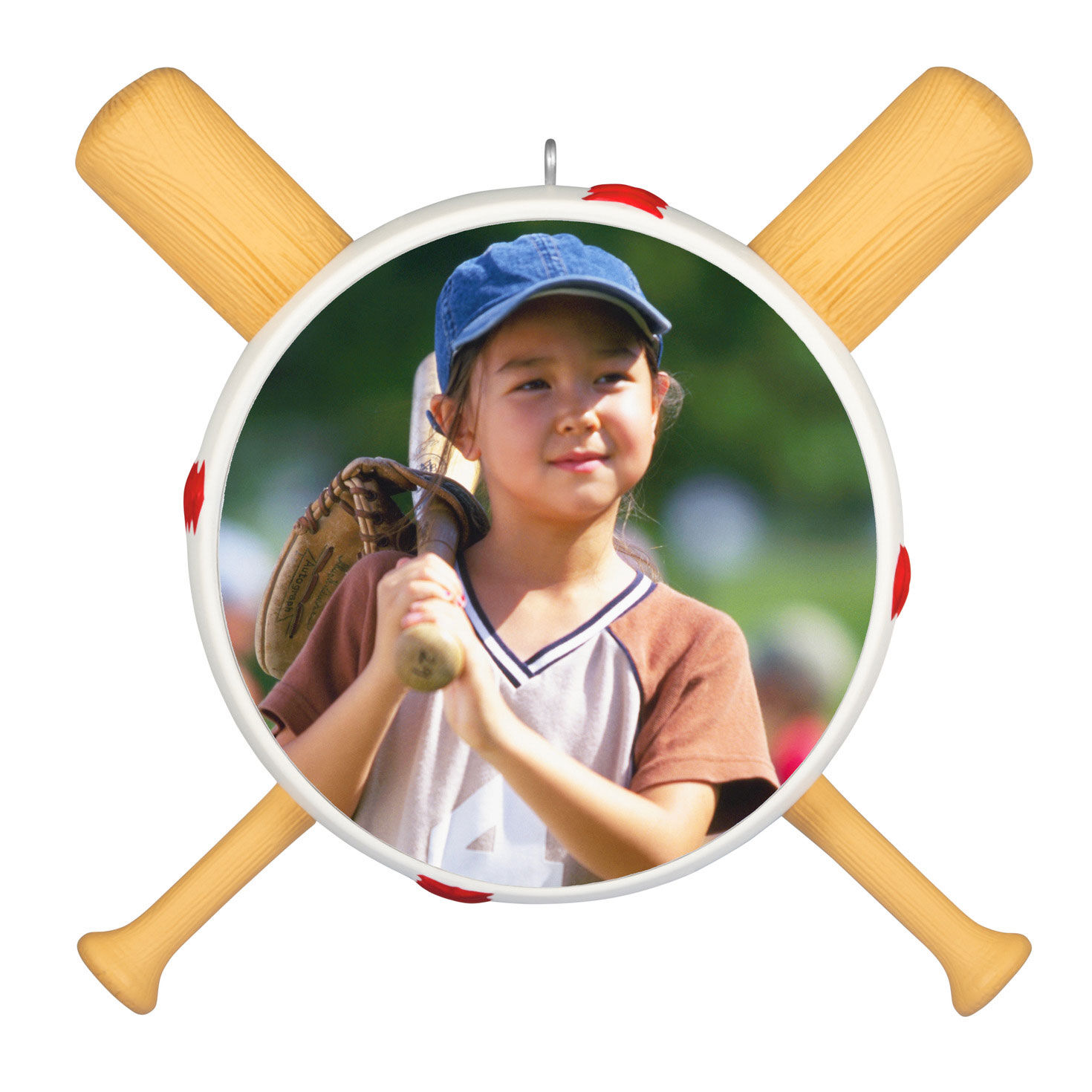 Baseball Personalized Ornament, Custom Photo