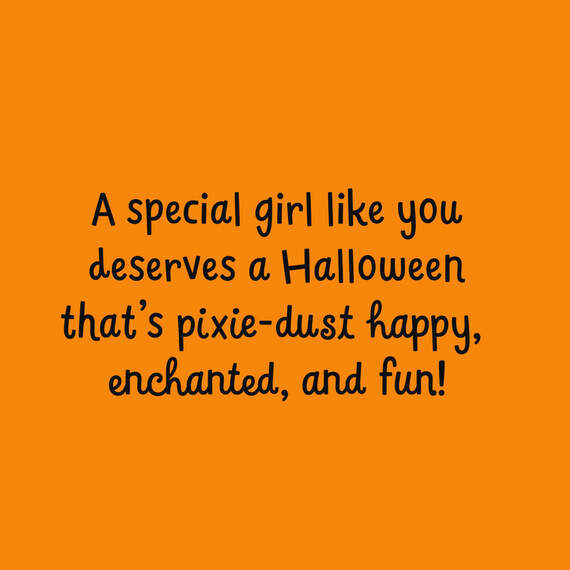Disney Tinker Bell Special Girl Halloween Card for Her, , large image number 2