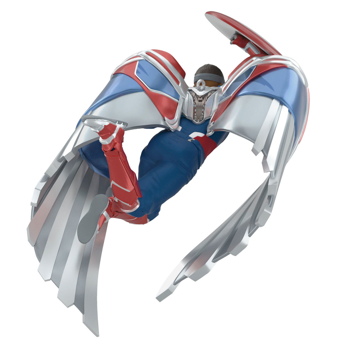 Captain America Brave New World Keepsake Ornament back image number 6