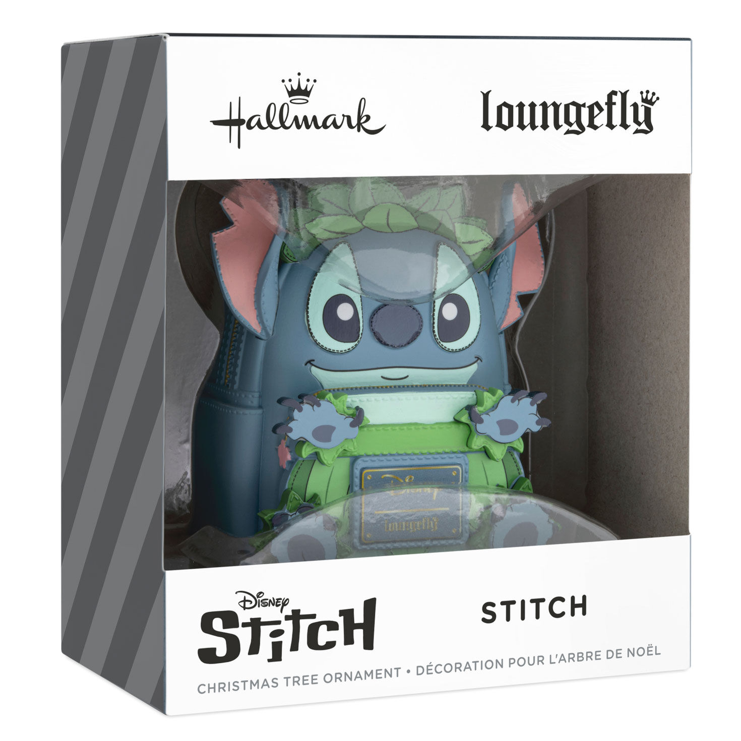 Stitch Loungefly Backpack Christmas Ornament package front image number 7
