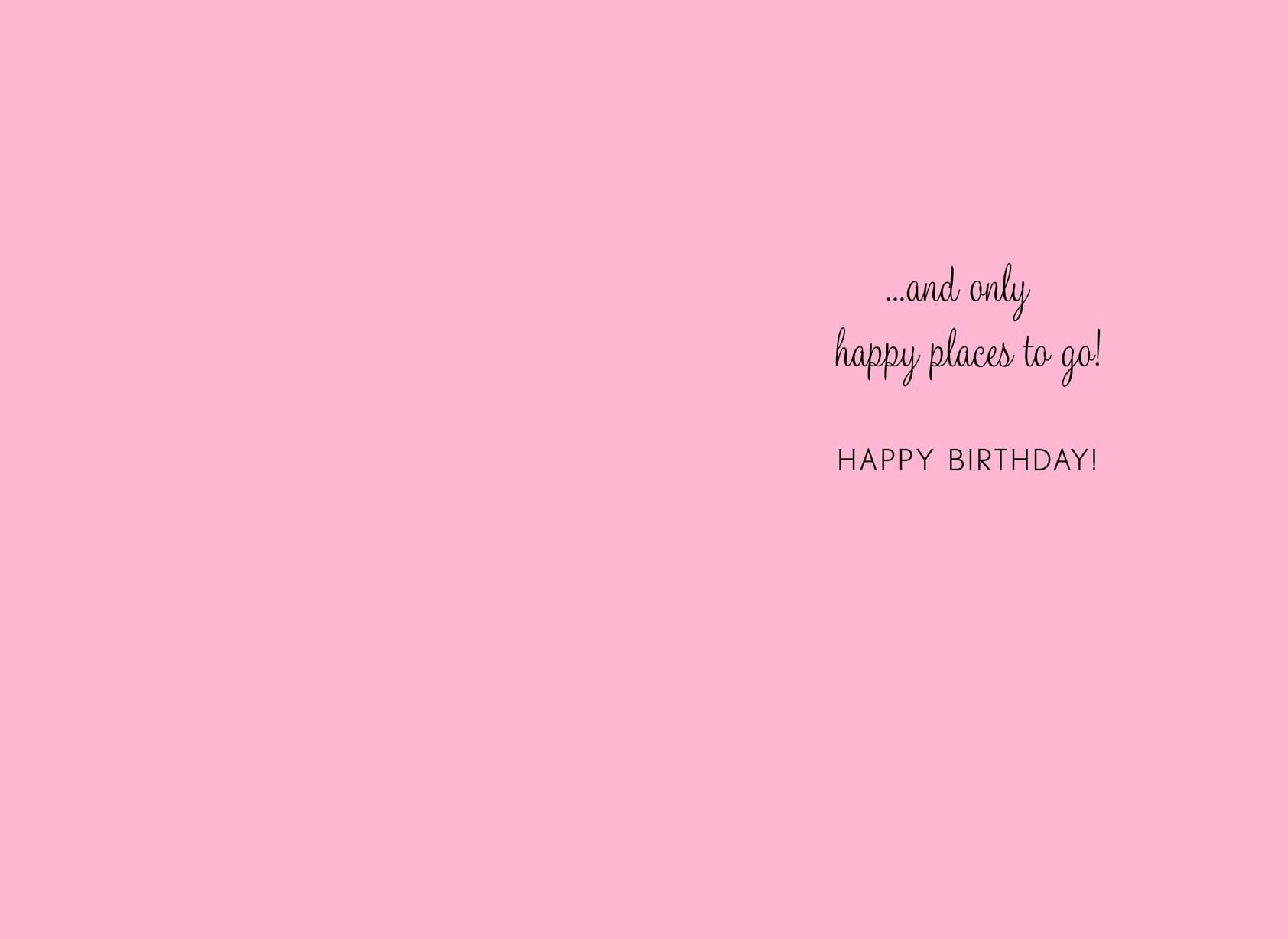 Little Black Dress and Hat Box Birthday Card