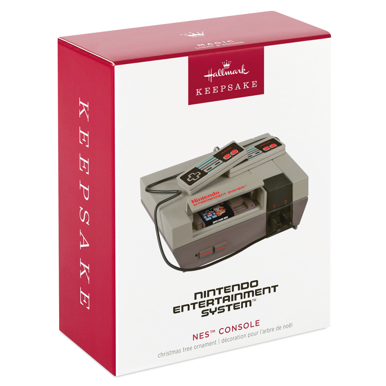 Nintendo Entertainment System NES Console Ornament With Light