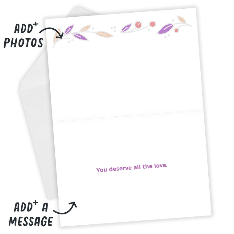 Personalized Grateful for You Card, , large image number 3