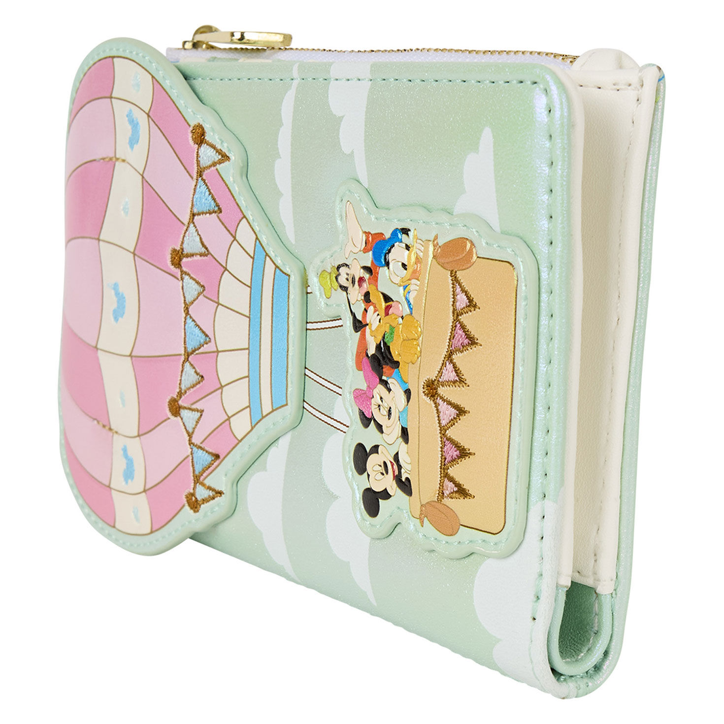 Loungefly Disney Mickey and Friends Hot Air Balloon Flap Wallet for only USD 40.00 | Hallmark