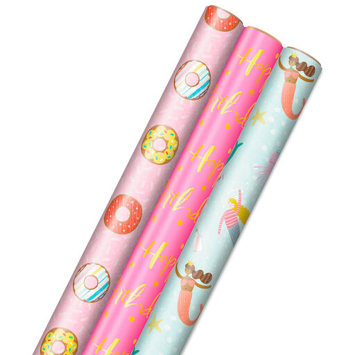 Children's Day Gift Happy Birthday Theme Gift Wrapping Paper
