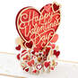 Happy Heart Day Pop-Up Valentine's Day Card, , large image number 1