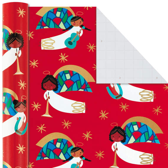 Santa Fun 3-Pack Christmas Wrapping Paper Assortment, 120 sq. ft., , large image number 7