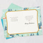Winter Scenes With Ribbon Husband Christmas Card Open card with envelope image number 4