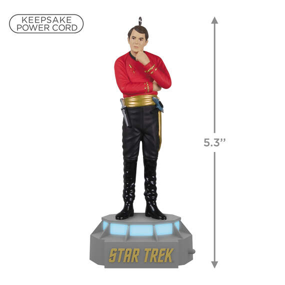 Star Trek™ Mirror, Mirror Collection Lieutenant Commander Montgomery Scott Ornament With Light and Sound, , large image number 3