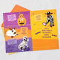 Cat Witch and Mummy Dog Riddles Halloween Card for Kids Open card with envelope image number 4