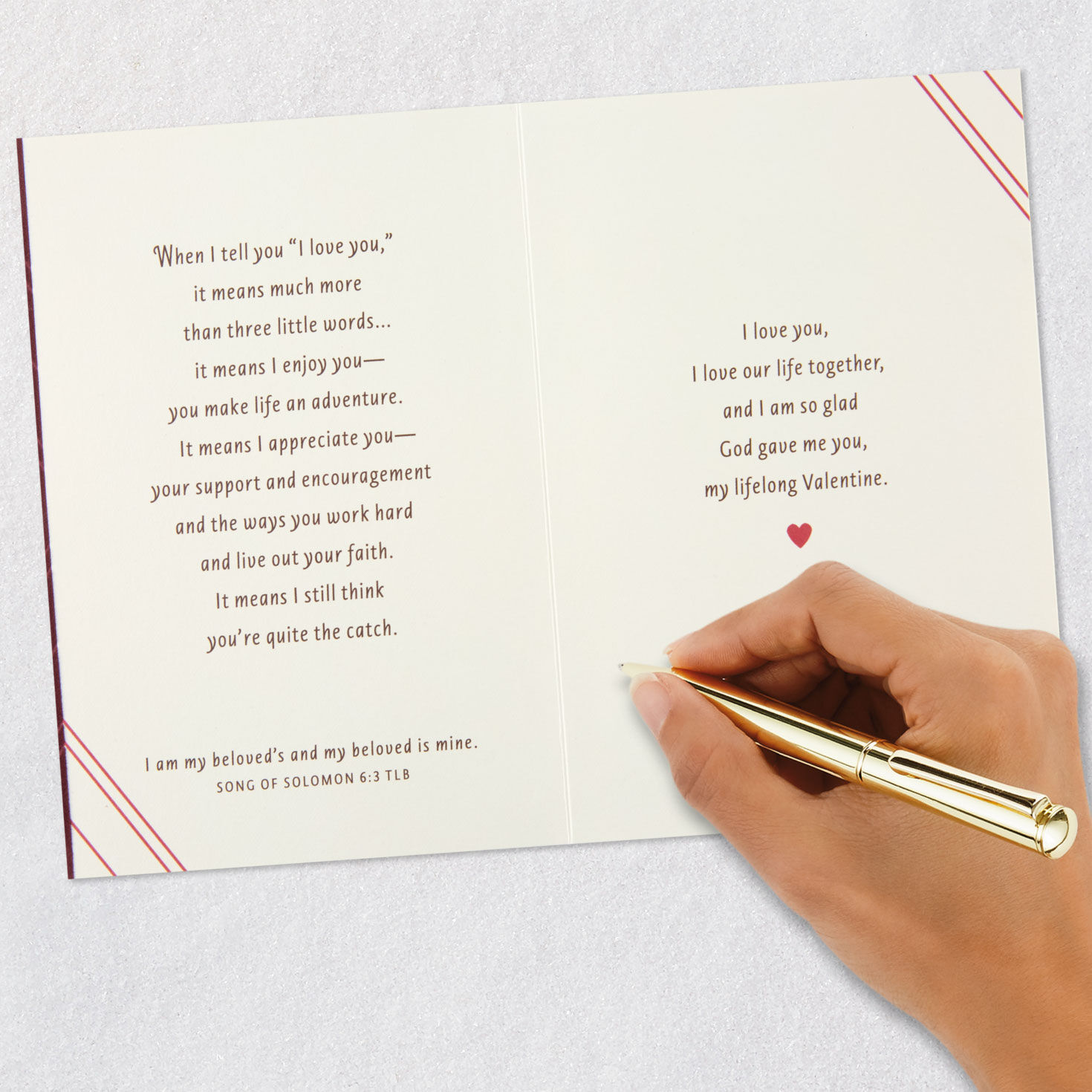 With Love and Thanks to God Religious Valentine's Day Card for Husband for only USD 7.59 | Hallmark