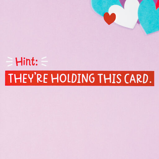 Hedgehog in a Top Hat Valentine's Day Card, 