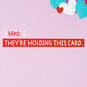 Hedgehog in a Top Hat Valentine's Day Card, , large image number 2