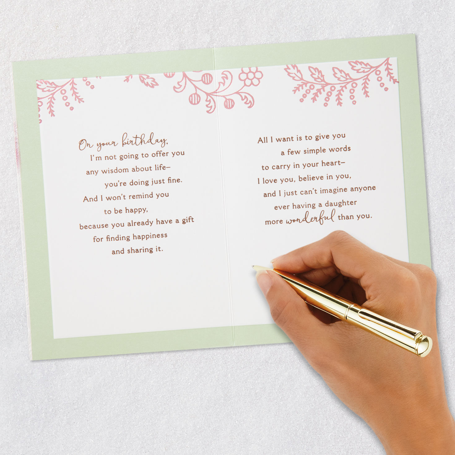 You Have a Gift for Sharing Happiness Birthday Card for Daughter, , large image number 7