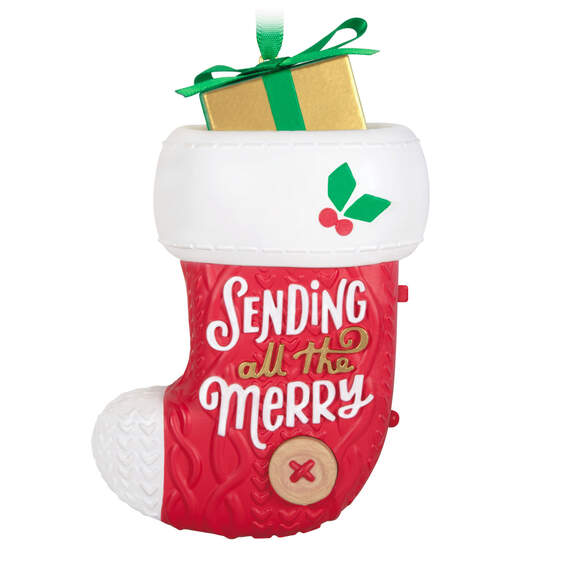 Sending All the Merry Recordable Sound Ornament, , large image number 1