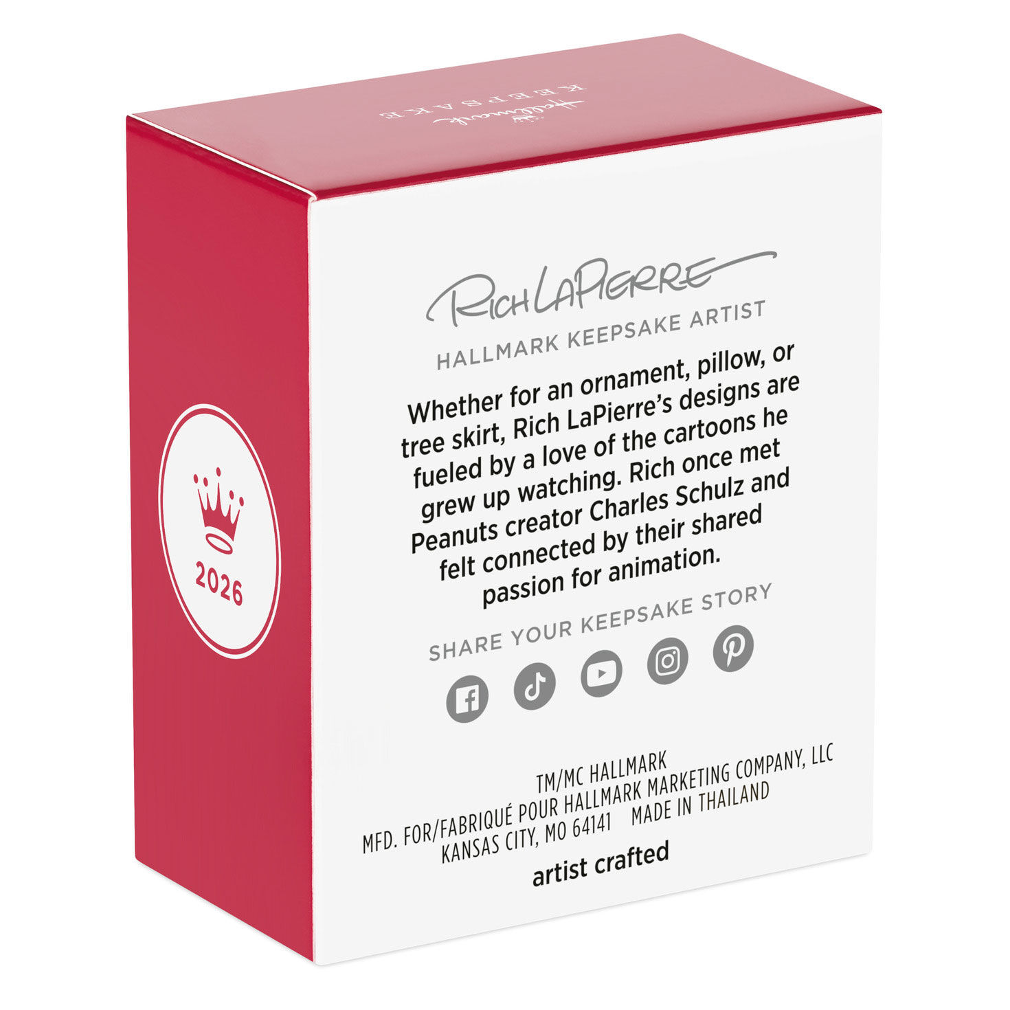 Peanuts Lunch Box and Thermos Keepsake Ornaments  image number 8