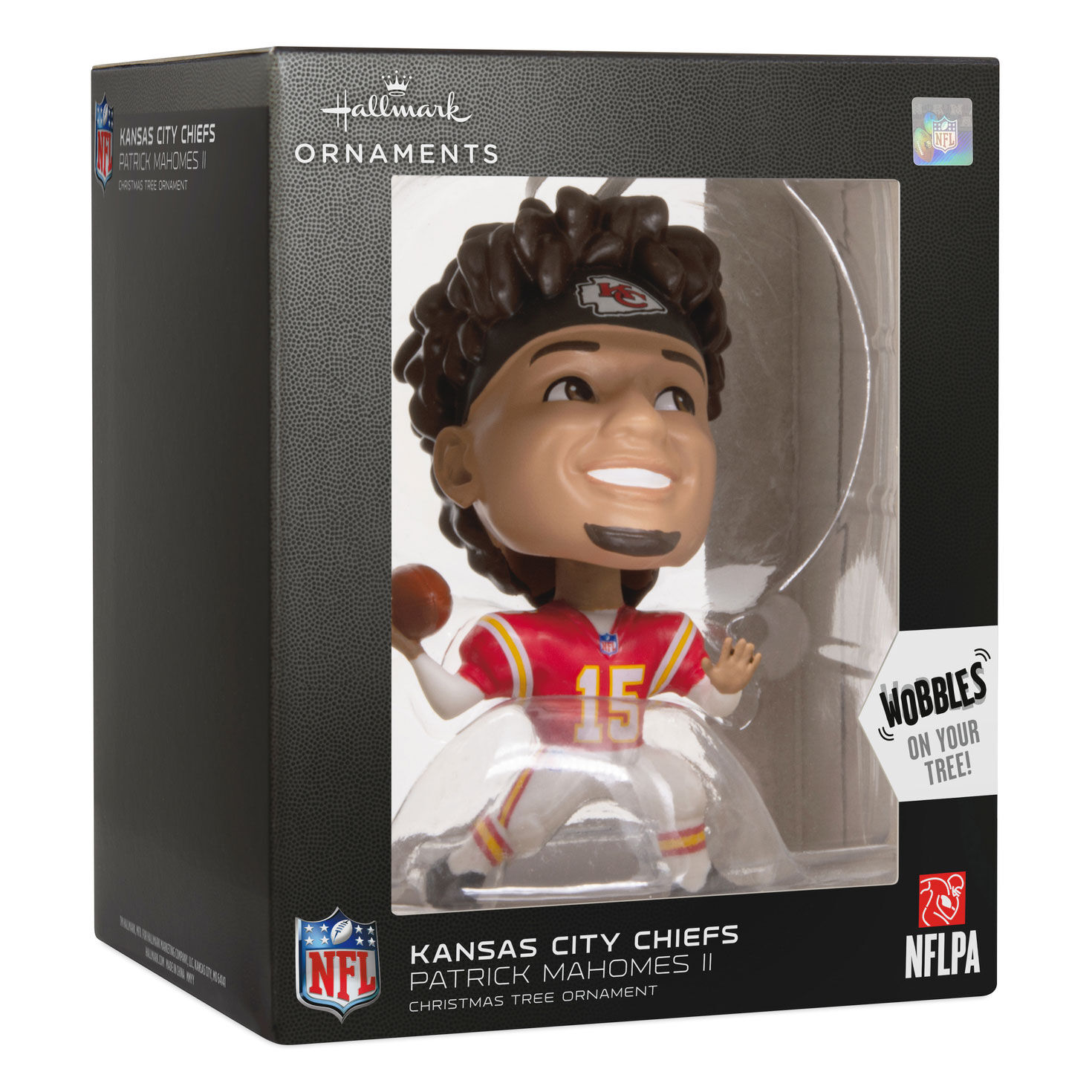 NFL Kansas City Chiefs Patrick Mahomes Bobblehead Ornament, , large image number 6