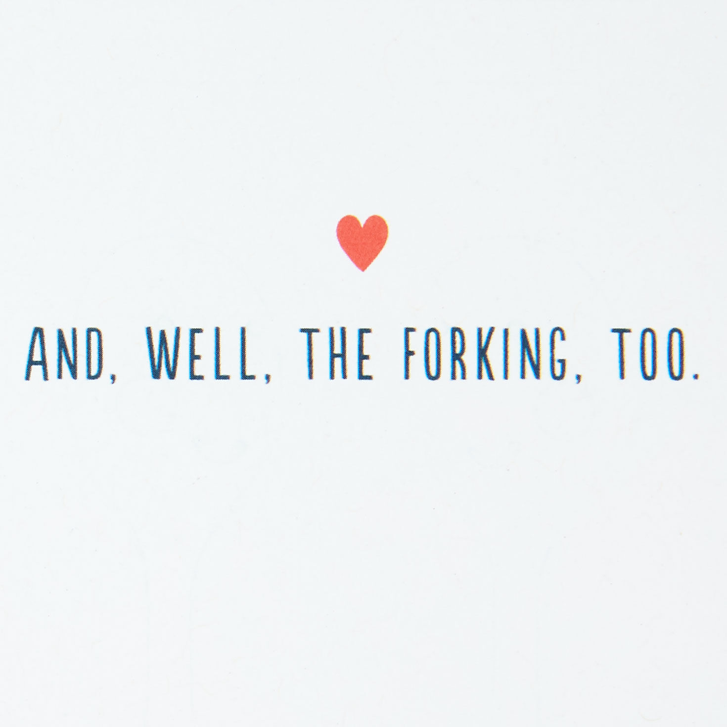 Spoons and Hearts Adult Humor Love Card Sentiment image number 2