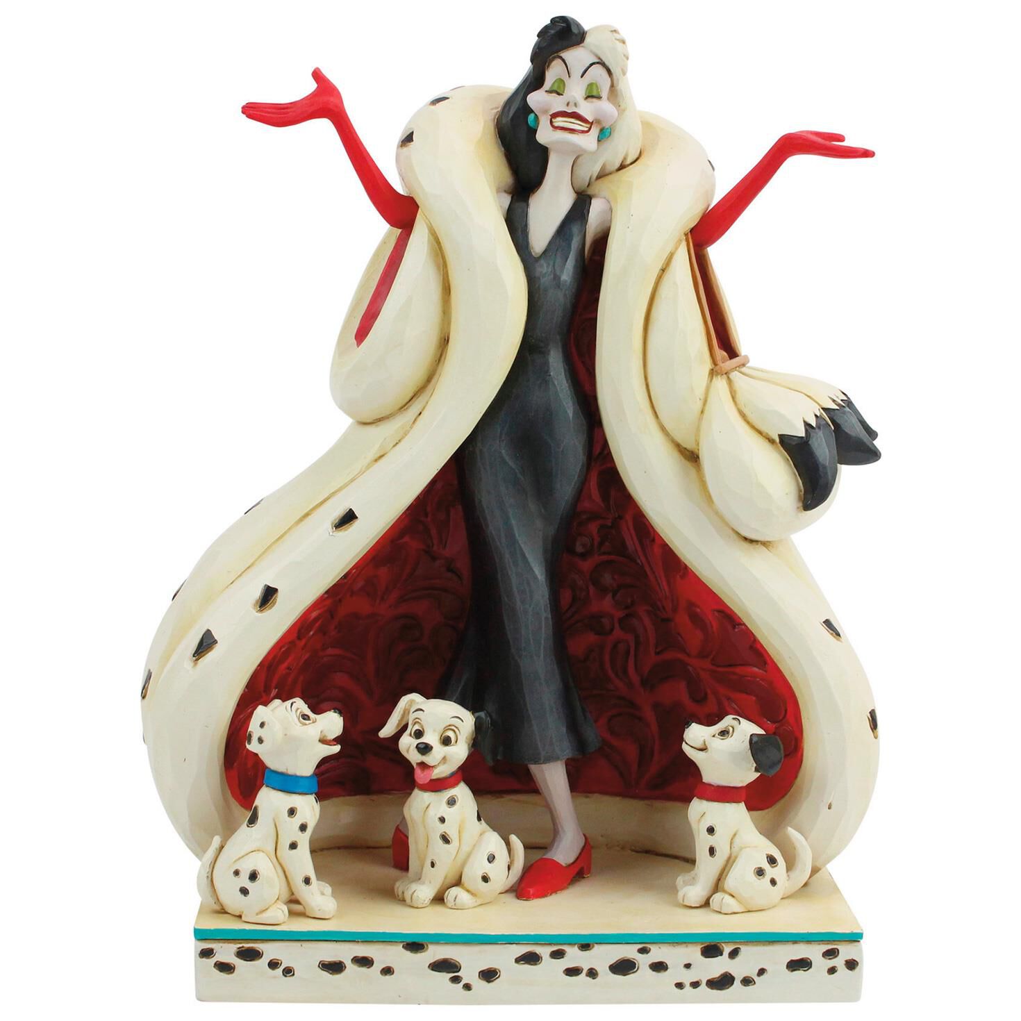 Download Jim Shore Disney Cruella De Vil Figurine 8 Figurines Hallmark