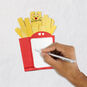 French Fries Pop-Up Love Card for Spouse Signing card image number 7