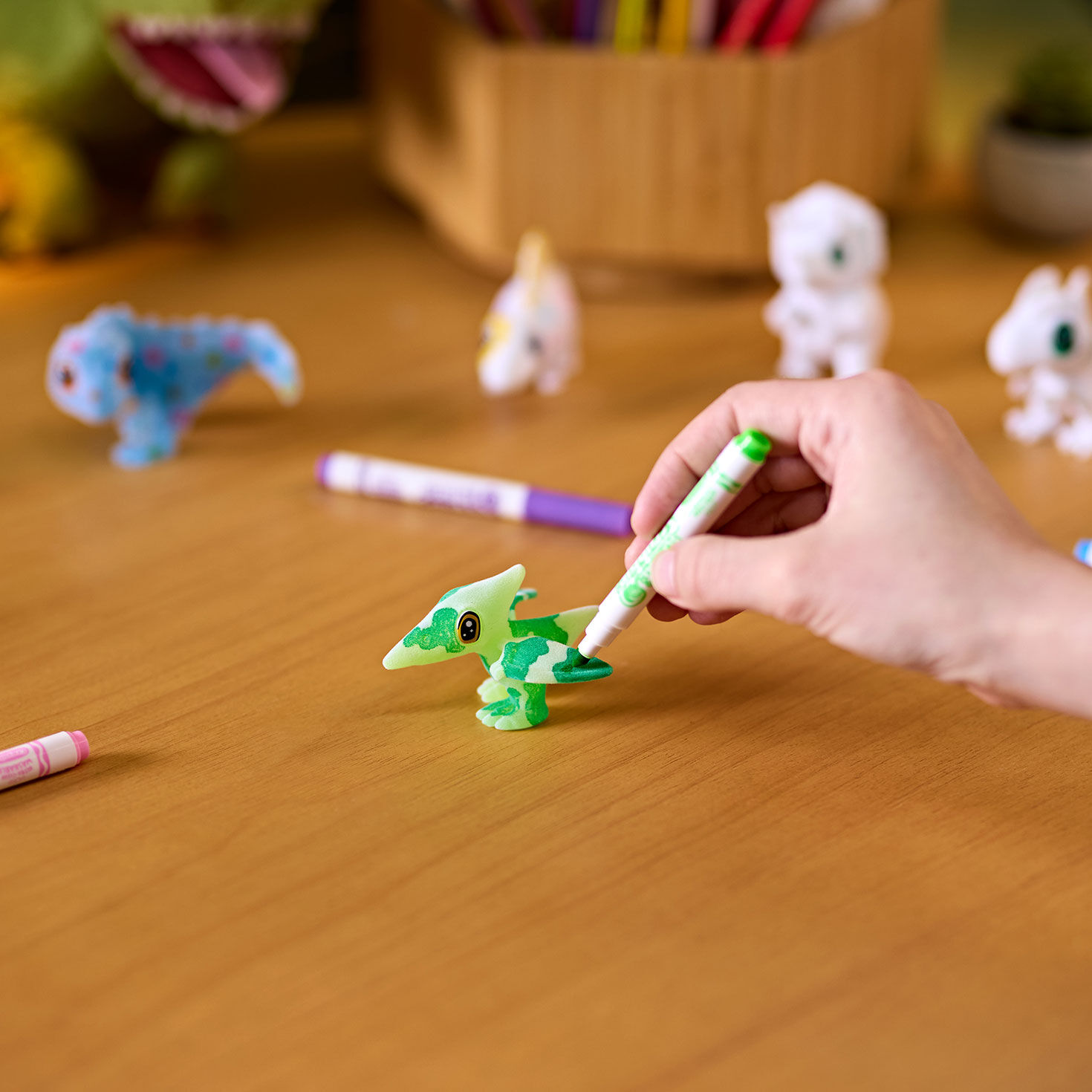 Crayola Scribble Scrubbies Glow Dinosaur Pets, , large image number 2