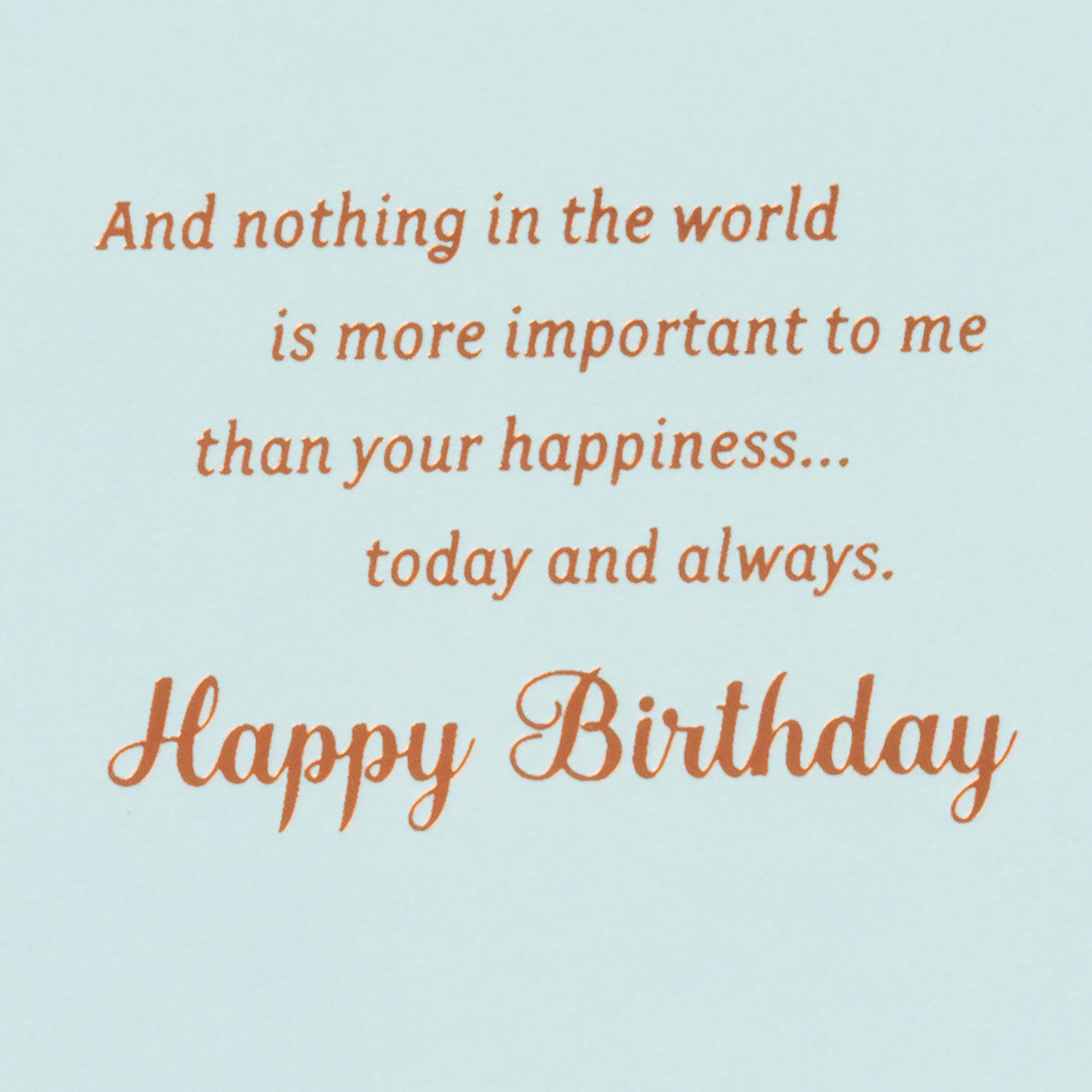 Flowers and Script Birthday Card for Wife sentiment image number 5