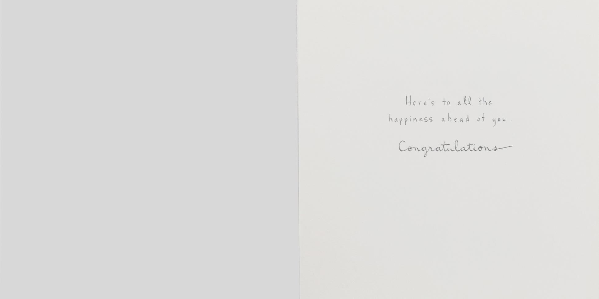 Origami Doves Wedding Card