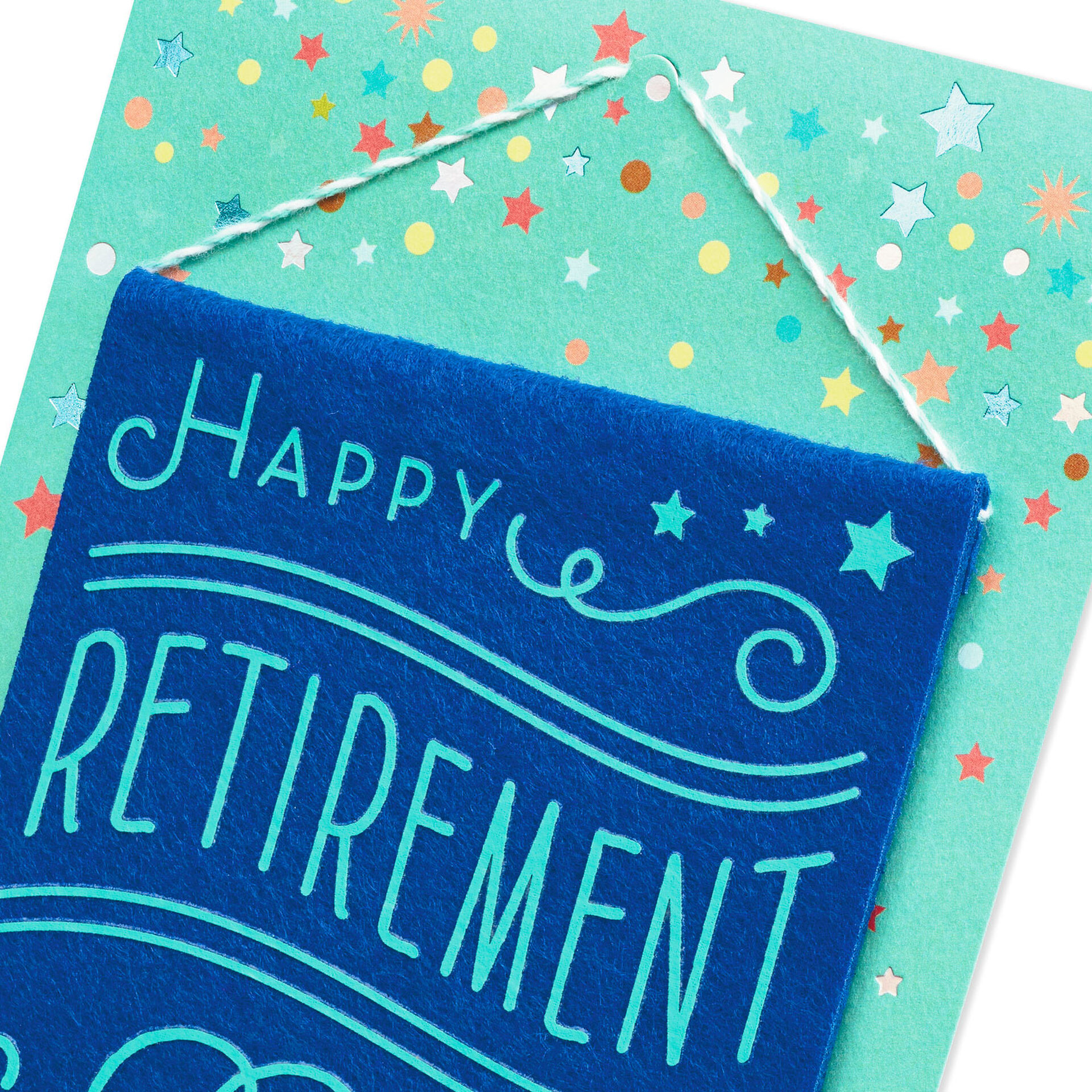 Good Things Are Yet to Come Retirement Card With Removable Banner