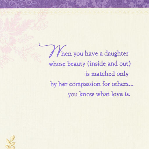 You Are a Blessing Gold Butterfly Birthday Card for Daughter, 