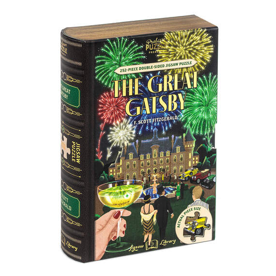 Professor Puzzle The Great Gatsby Jigsaw Puzzle, 252 Pieces