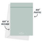 Botanical Sprigs Personalized Holiday Photo Card Card back with Envelope indicating personalization image number 3