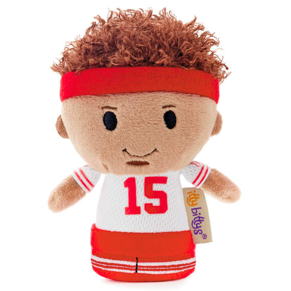 itty bittys® Football Player Patrick Mahomes II Plush Special Edition, , large image number 1