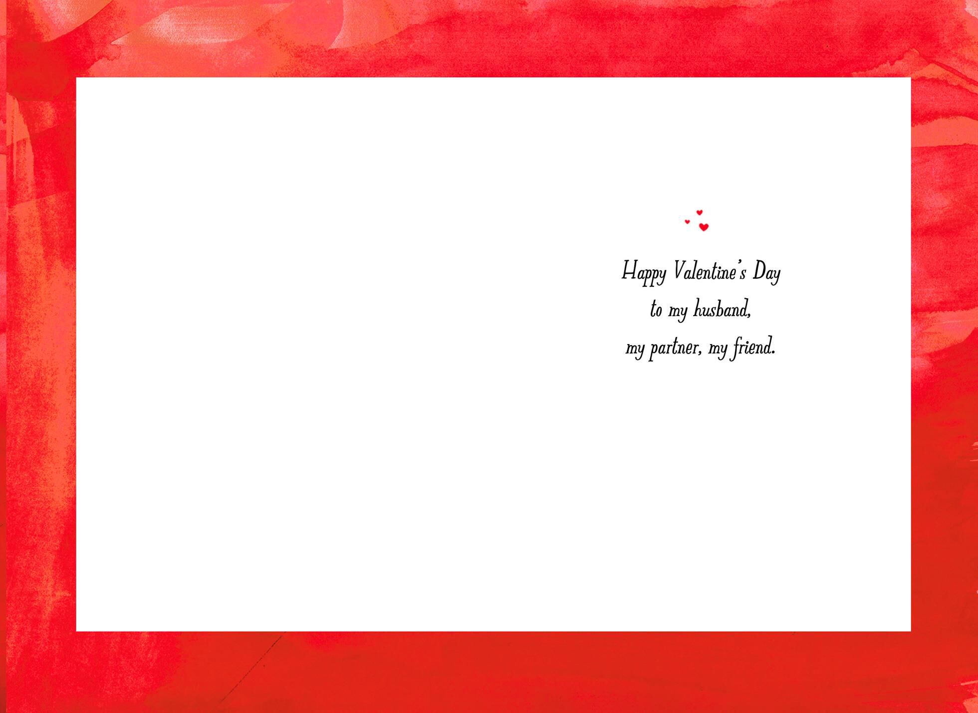 Car on Road Valentine's Day Card for Husband