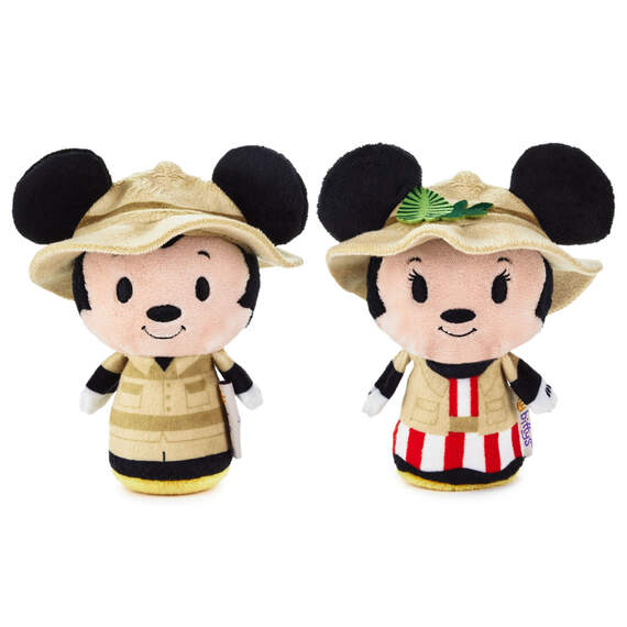 itty bittys® Walt Disney World 50th Anniversary Jungle Cruise Mickey and Minnie Plush, Set of 3, , large image number 3