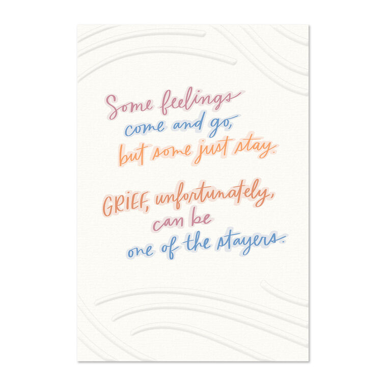 I'm Here to Listen Grief Support Card, , large image number 1