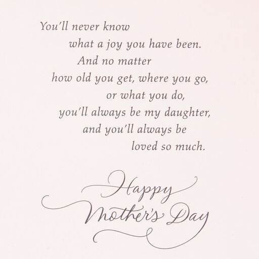 Marjolein Bastin Loved So Much Mother's Day Card for Daughter, 