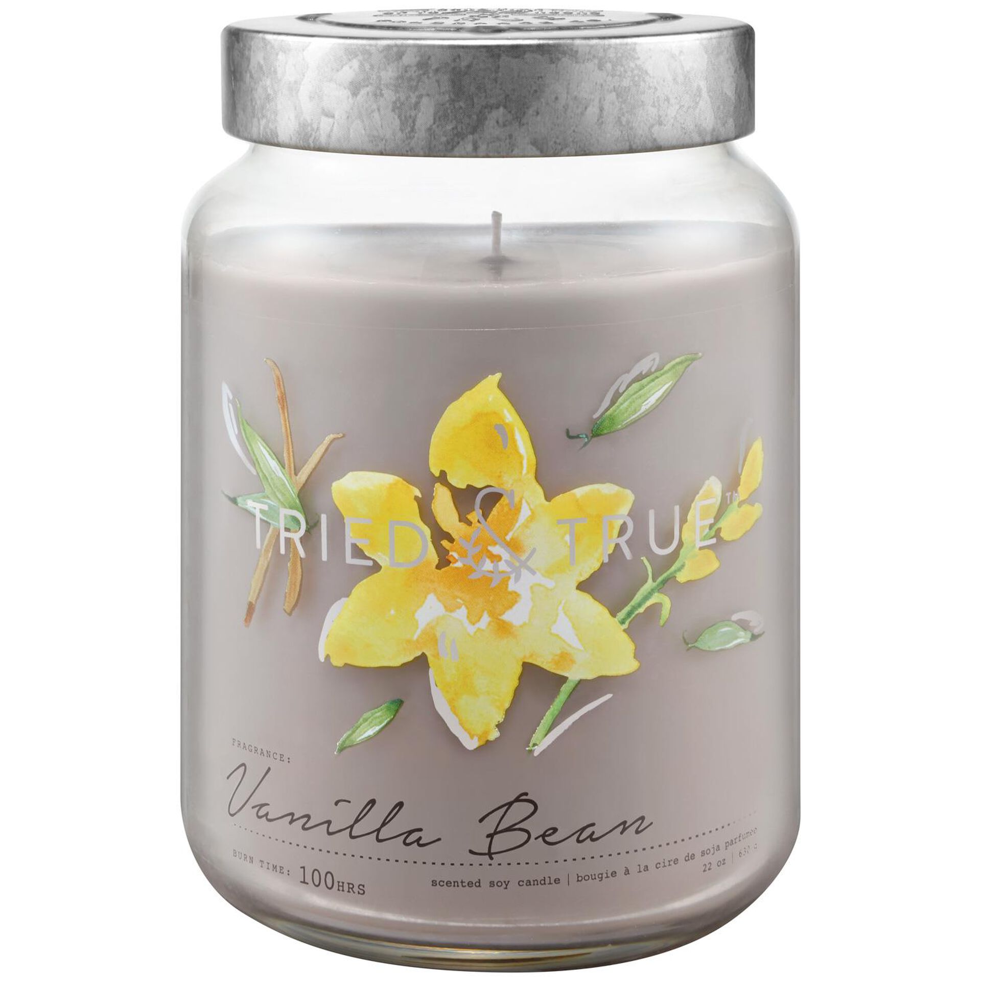 Tried & True Vanilla Bean XLarge Jar Candle, 22.2 oz. Candles Hallmark