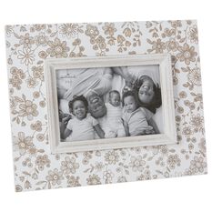 hallmark 4x6 floral wooden frame pattern