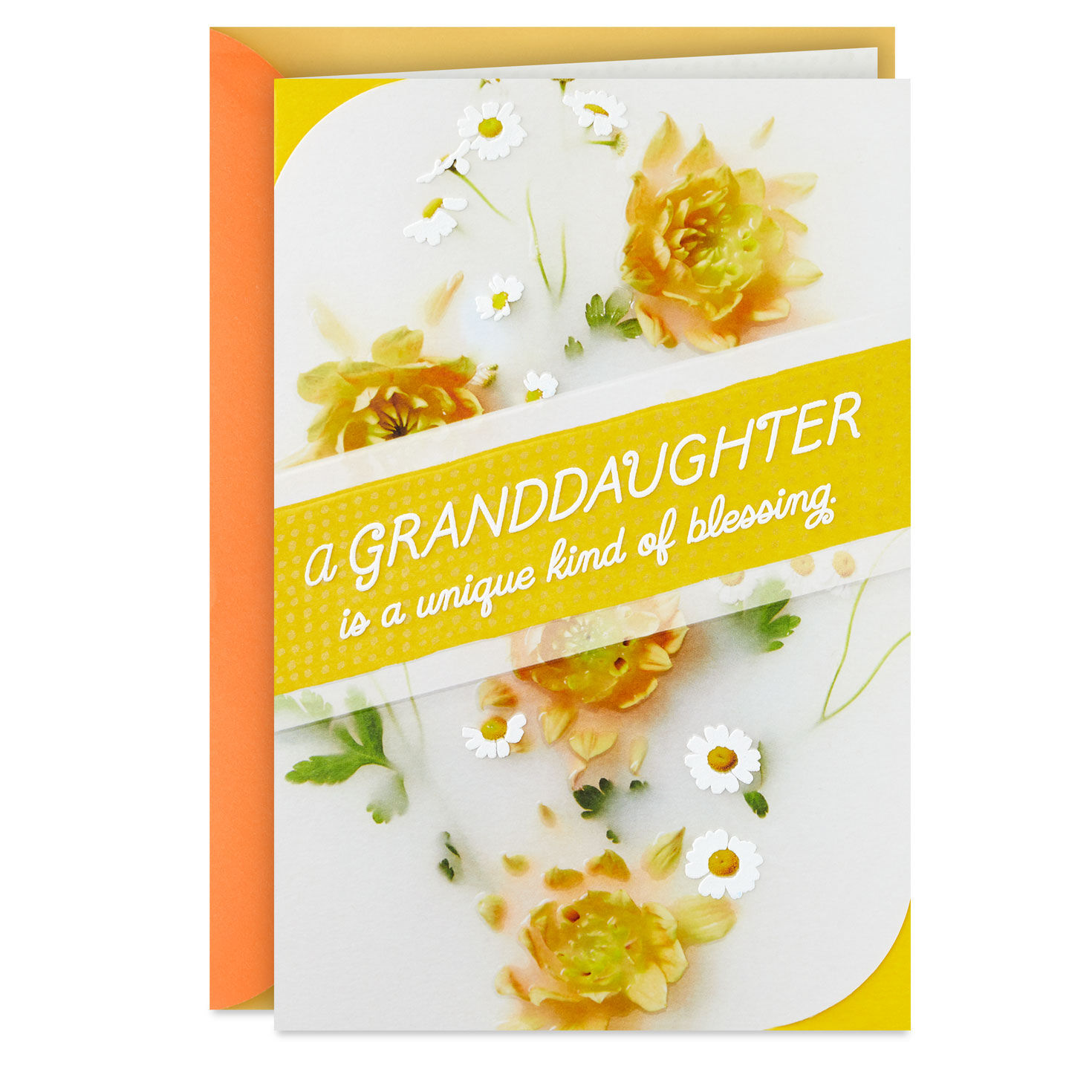 A Unique Kind of Blessing Birthday Card for Granddaughter