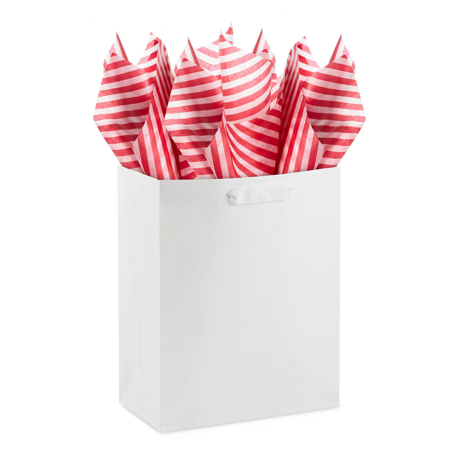 Red and White Stripes Food Safe Holiday Wrap in use image number 5