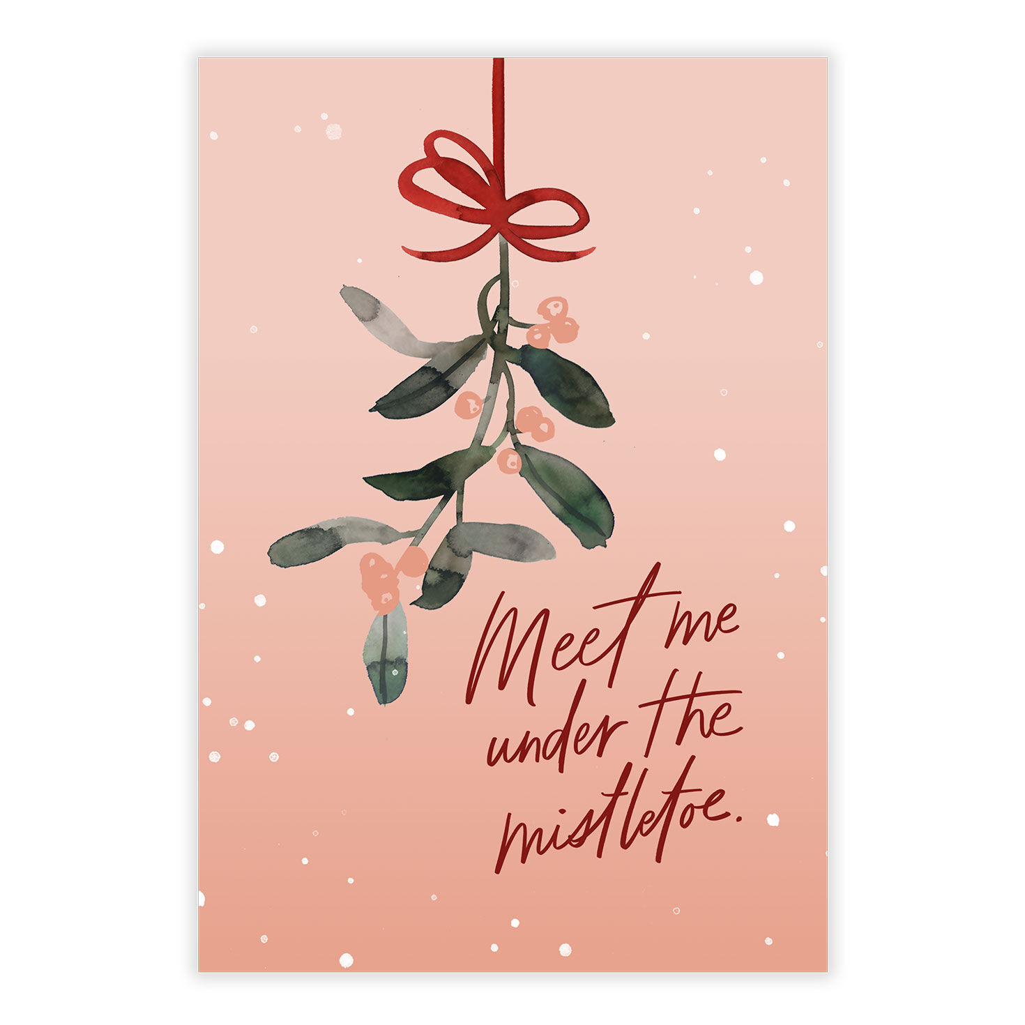 Meet Under the Mistletoe Christmas eCard, , large image number 2