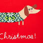 3.25" Mini Dachshund in Sweater Christmas Card, , large image number 6