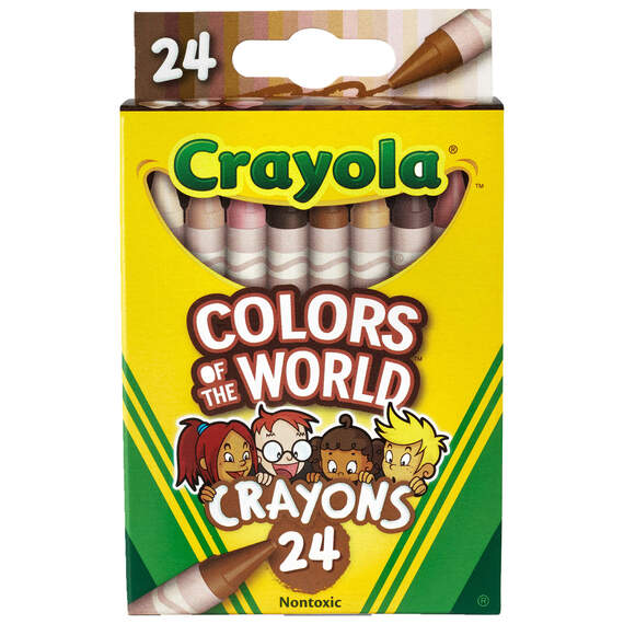 Crayola® Colors of the World Crayons, 24-Count