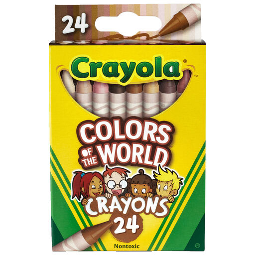 Crayola® Colors of the World Crayons, 24-Count, 